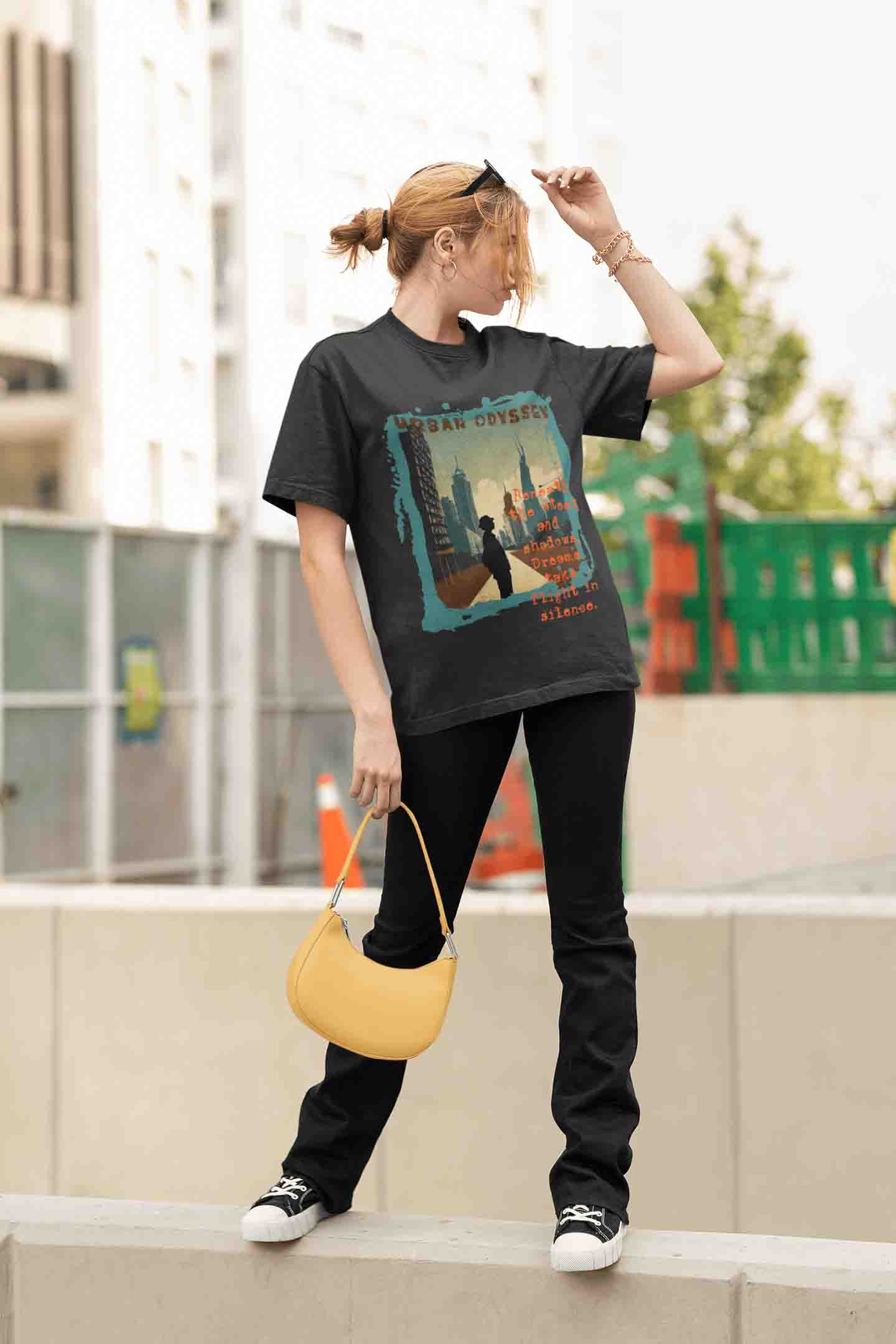 Urban Odyssey Oversized T-Shirt | The OddBall Wagon image 2