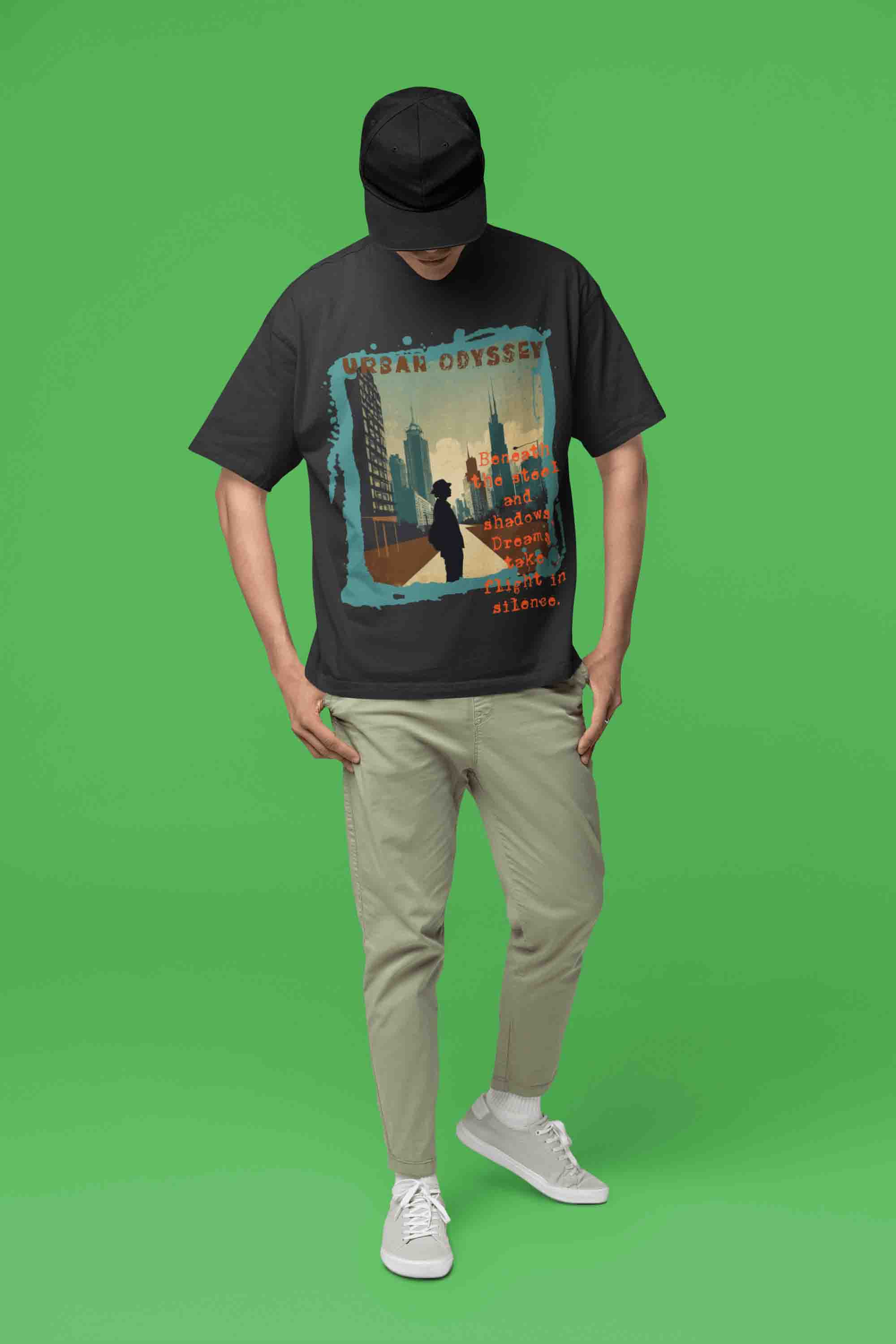 Urban Odyssey Oversized T-Shirt | The OddBall Wagon image 5