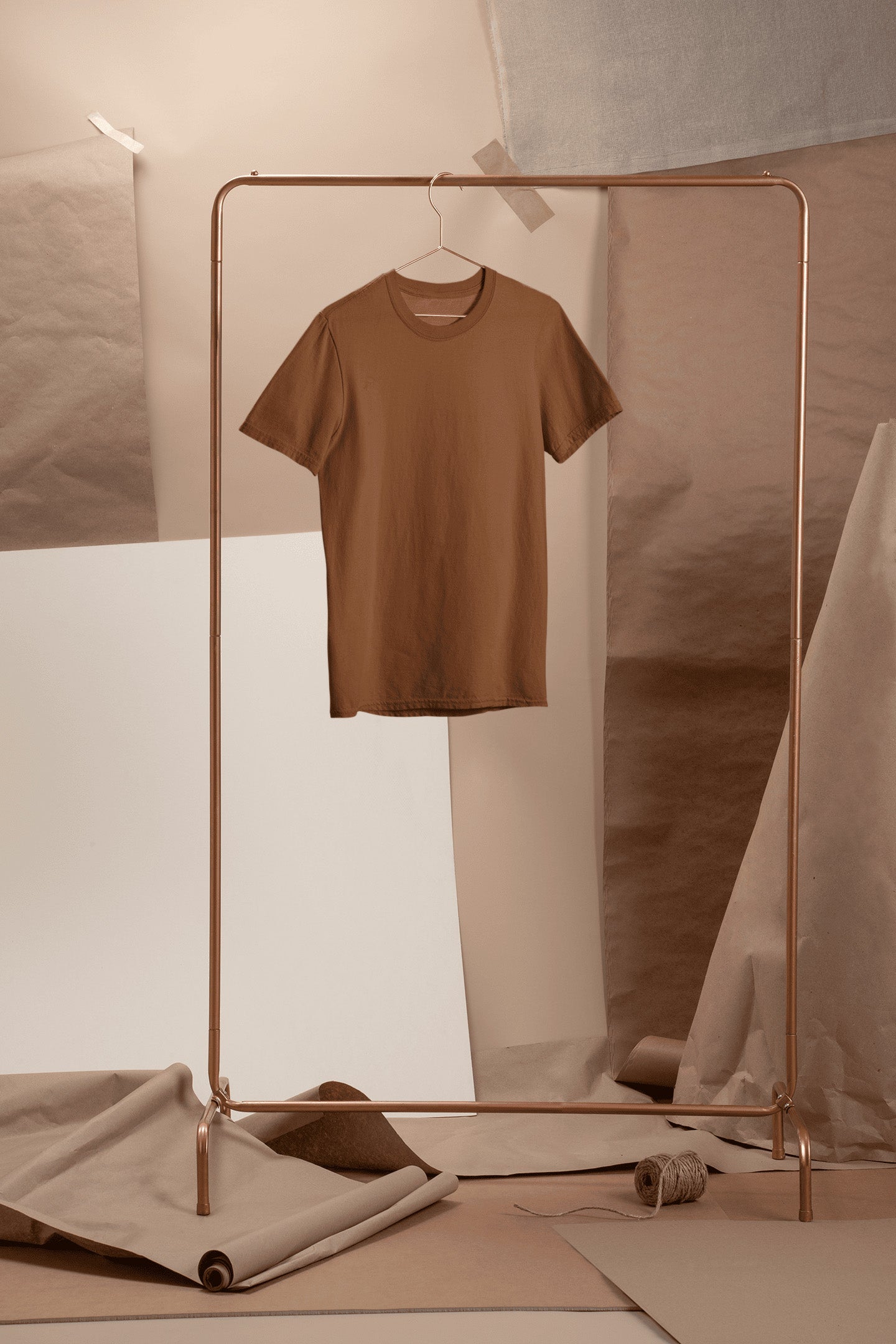 Women's Classic Fit T-Shirt - Coffee Brown | The OddBall Wagon image 5