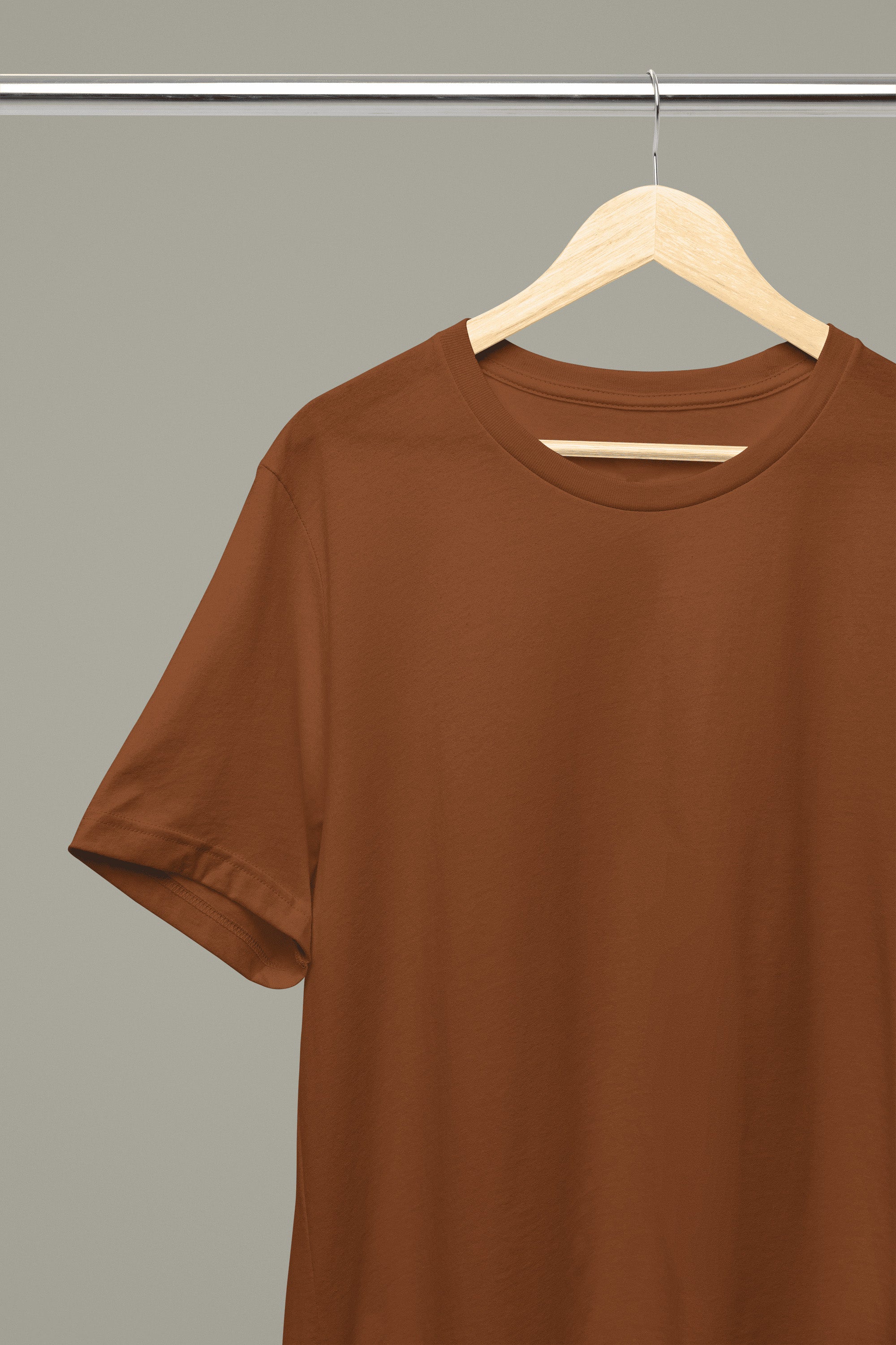 Women's Classic Fit T-Shirt - Coffee Brown | The OddBall Wagon image 6