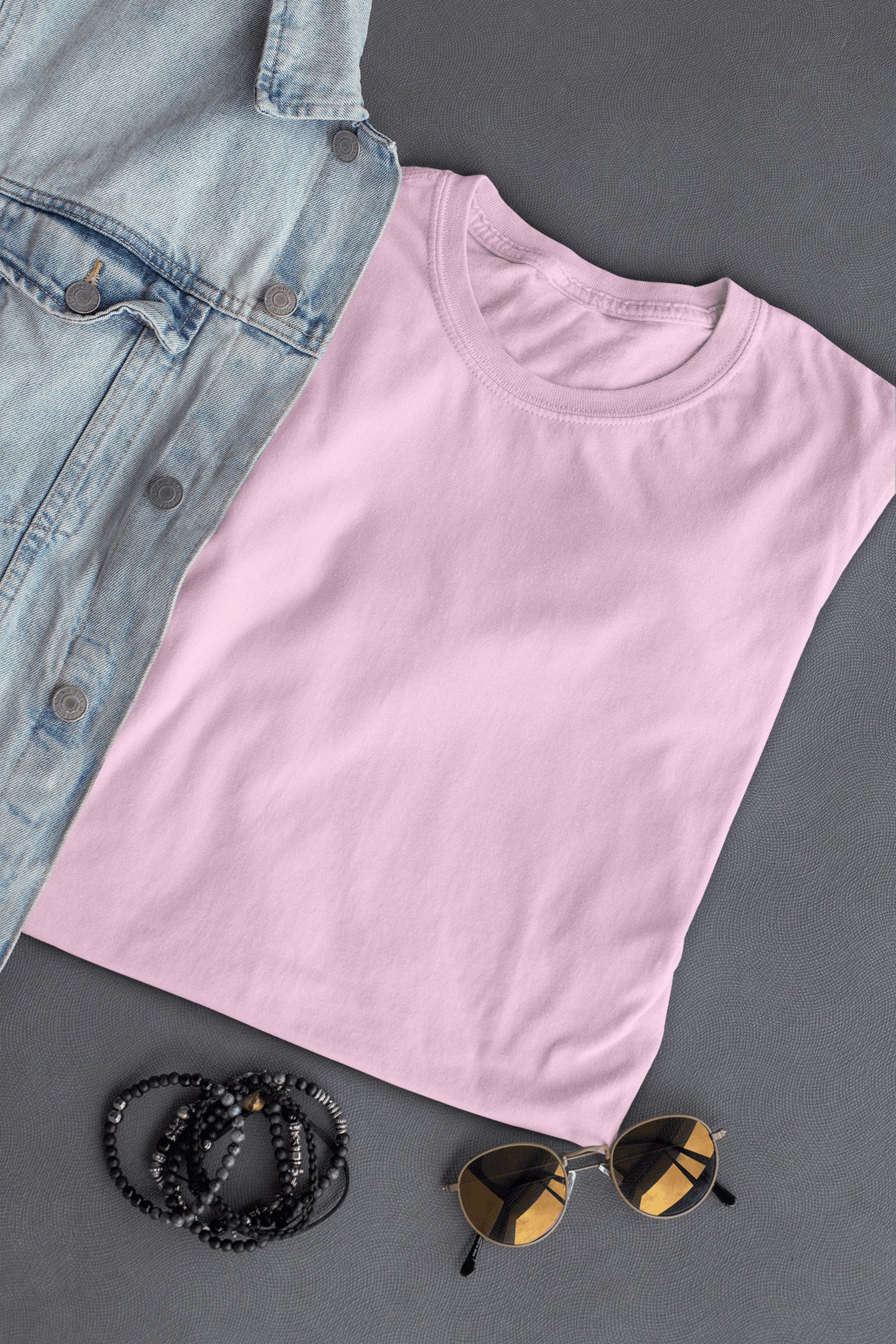 Women's Classic Fit T-Shirt - Light Pink | The OddBall Wagon image 6