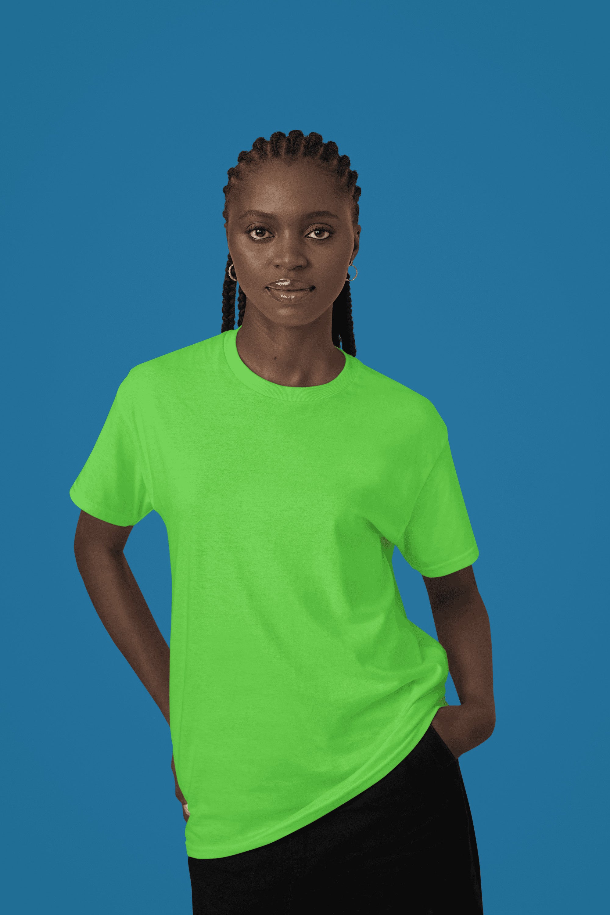 Women's Classic Fit T-Shirt - Liril Green | The OddBall Wagon image 2