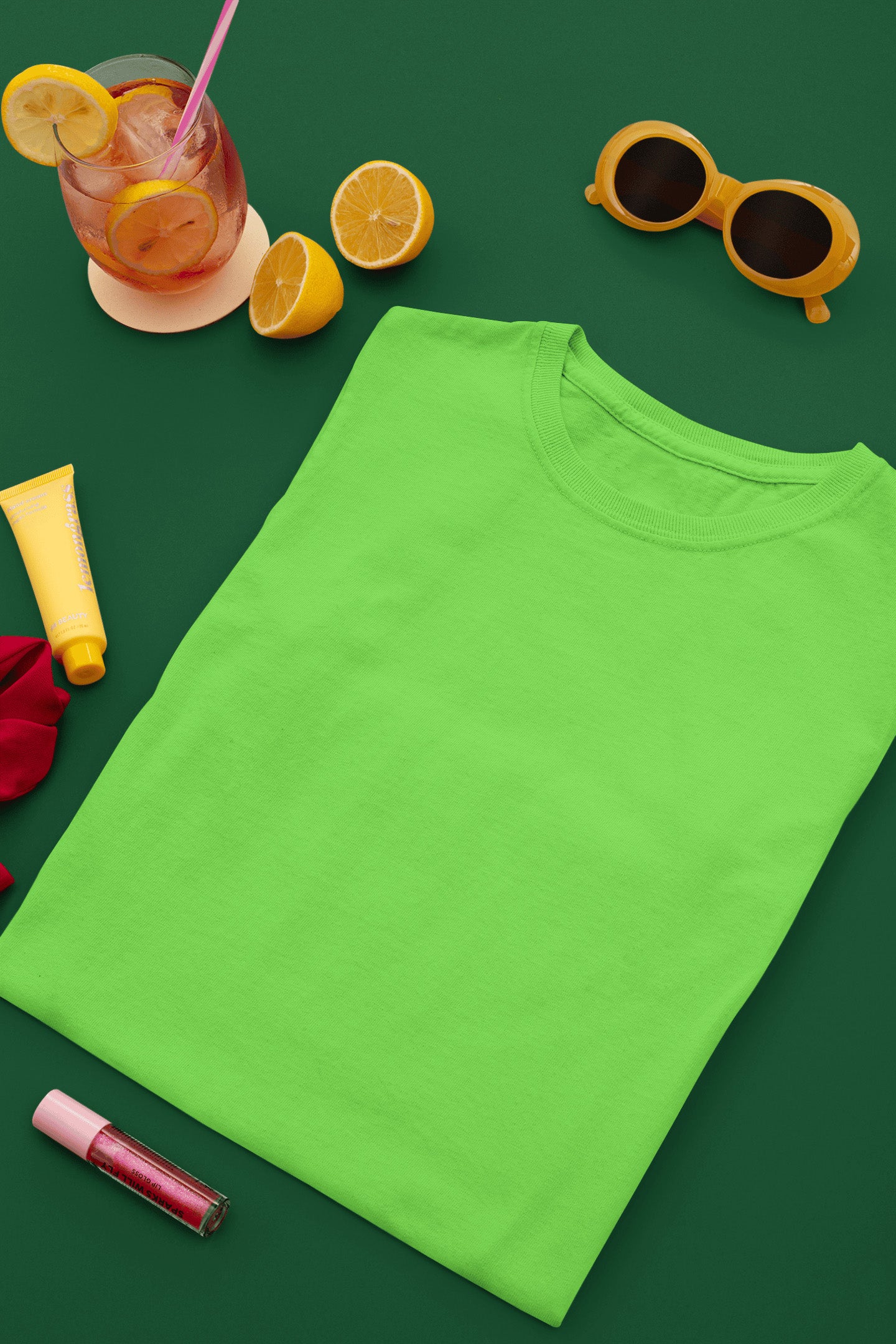 Women's Classic Fit T-Shirt - Liril Green | The OddBall Wagon image 6