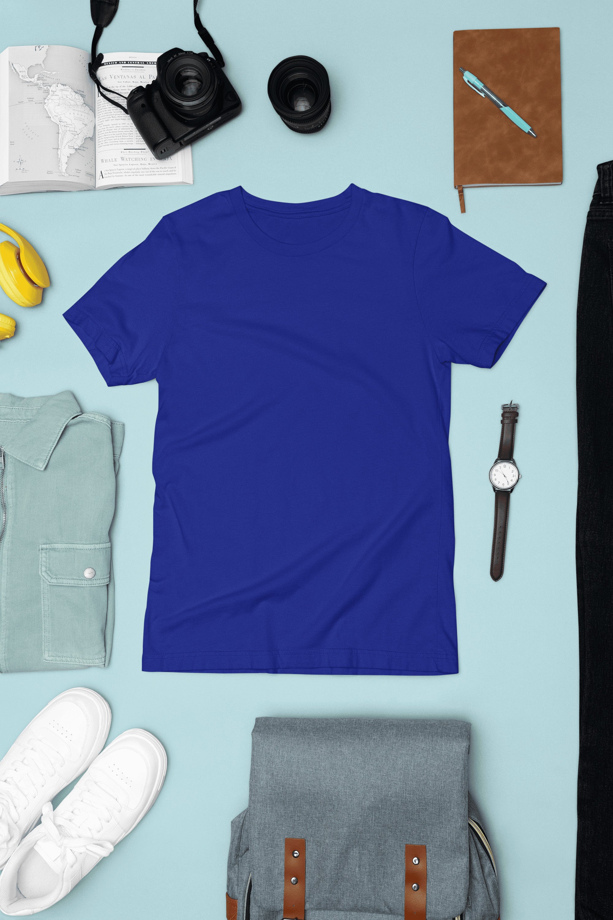 Women's Classic Fit T-Shirt - Royal Blue | The OddBall Wagon image 6