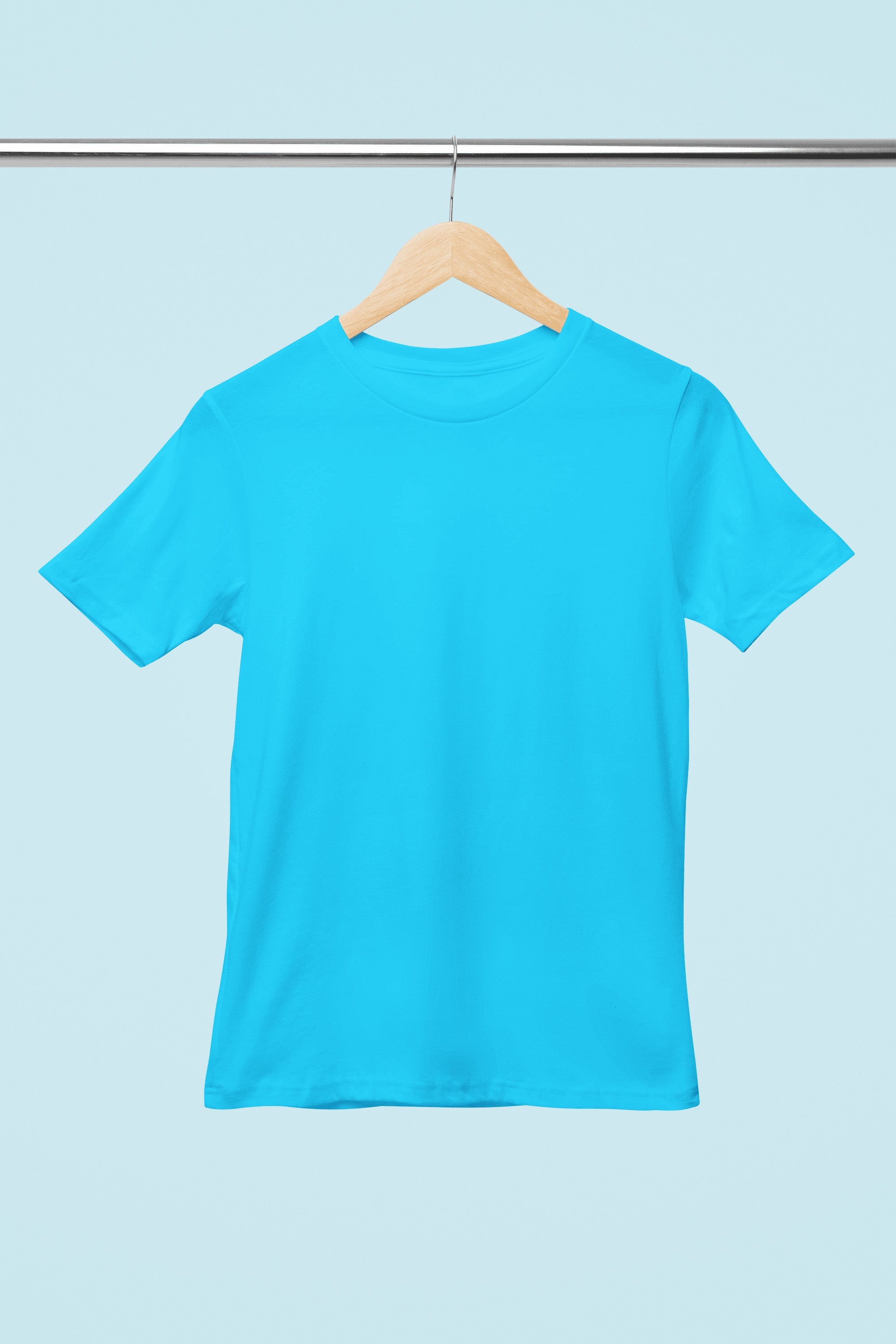 Women's Classic Fit T-Shirt - Sky Blue | The OddBall Wagon image 5