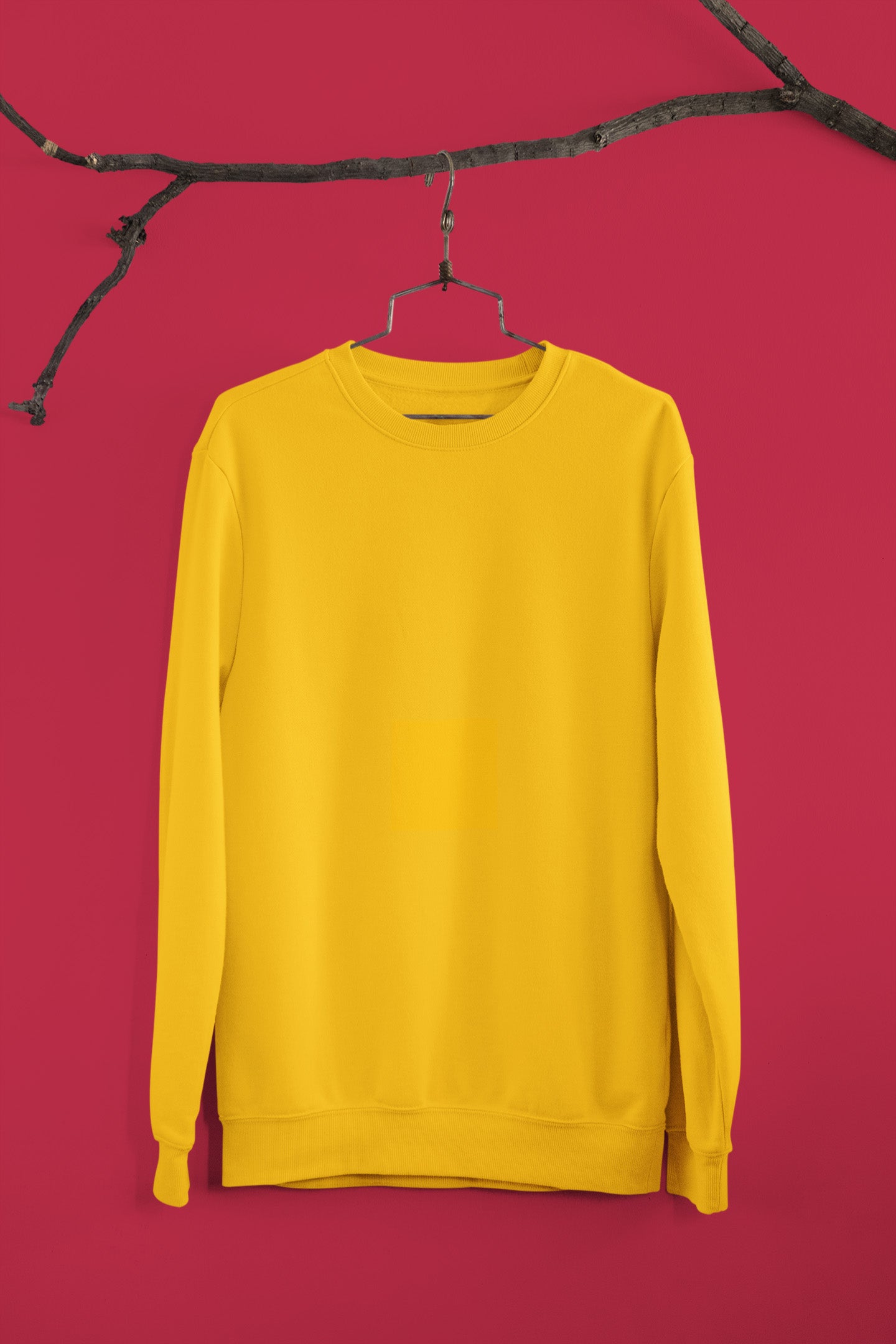 Women's Golden Yellow Sweatshirt | The OddBall Wagon image 5
