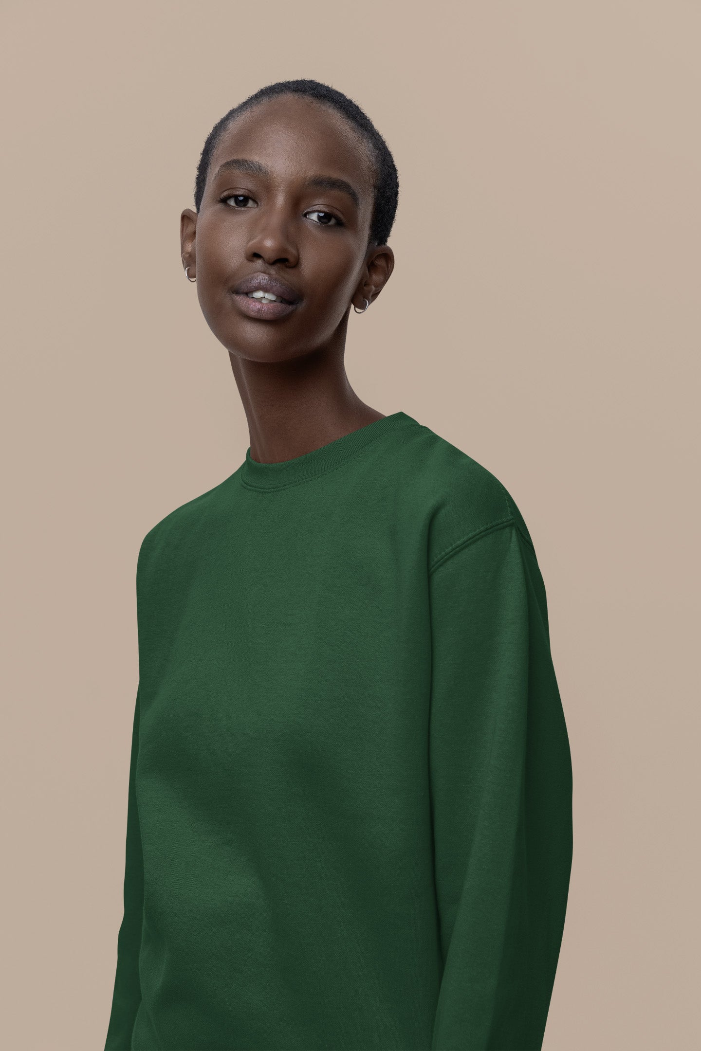 Women's Olive Green Sweatshirt | The OddBall Wagon image 4
