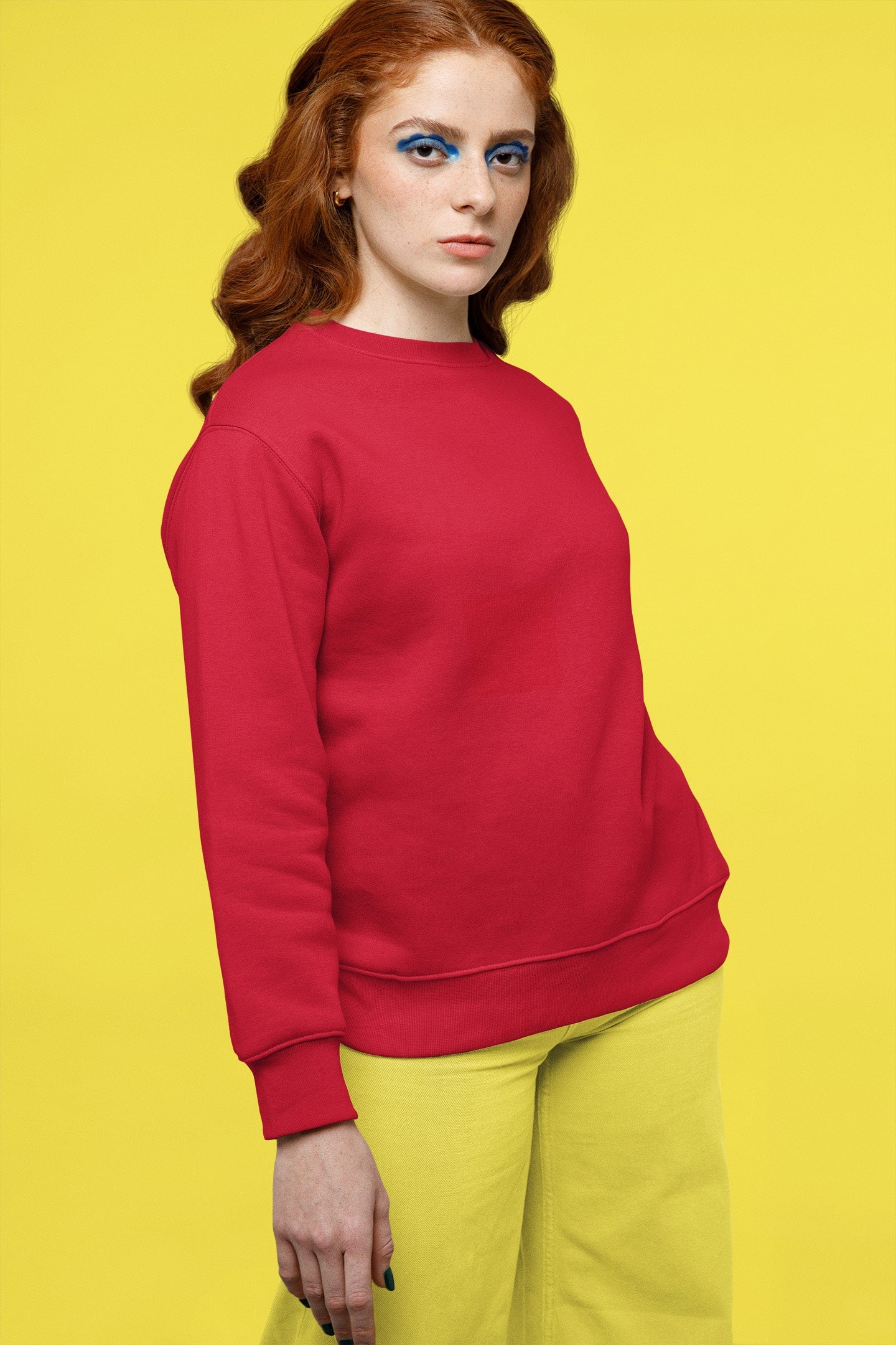 Women's Red Sweatshirt | The OddBall Wagon image 2