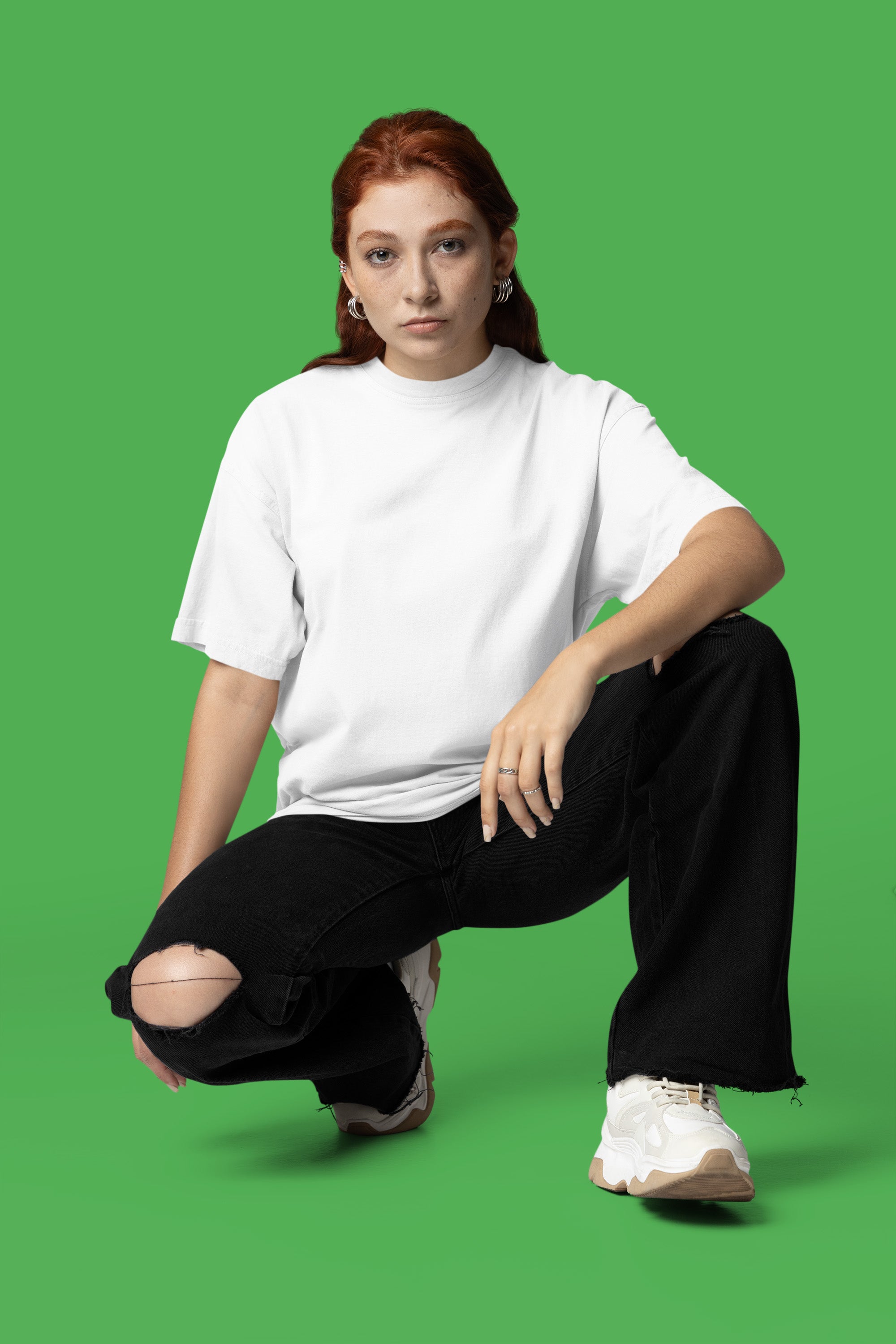 Women’s Oversized T-Shirt – White