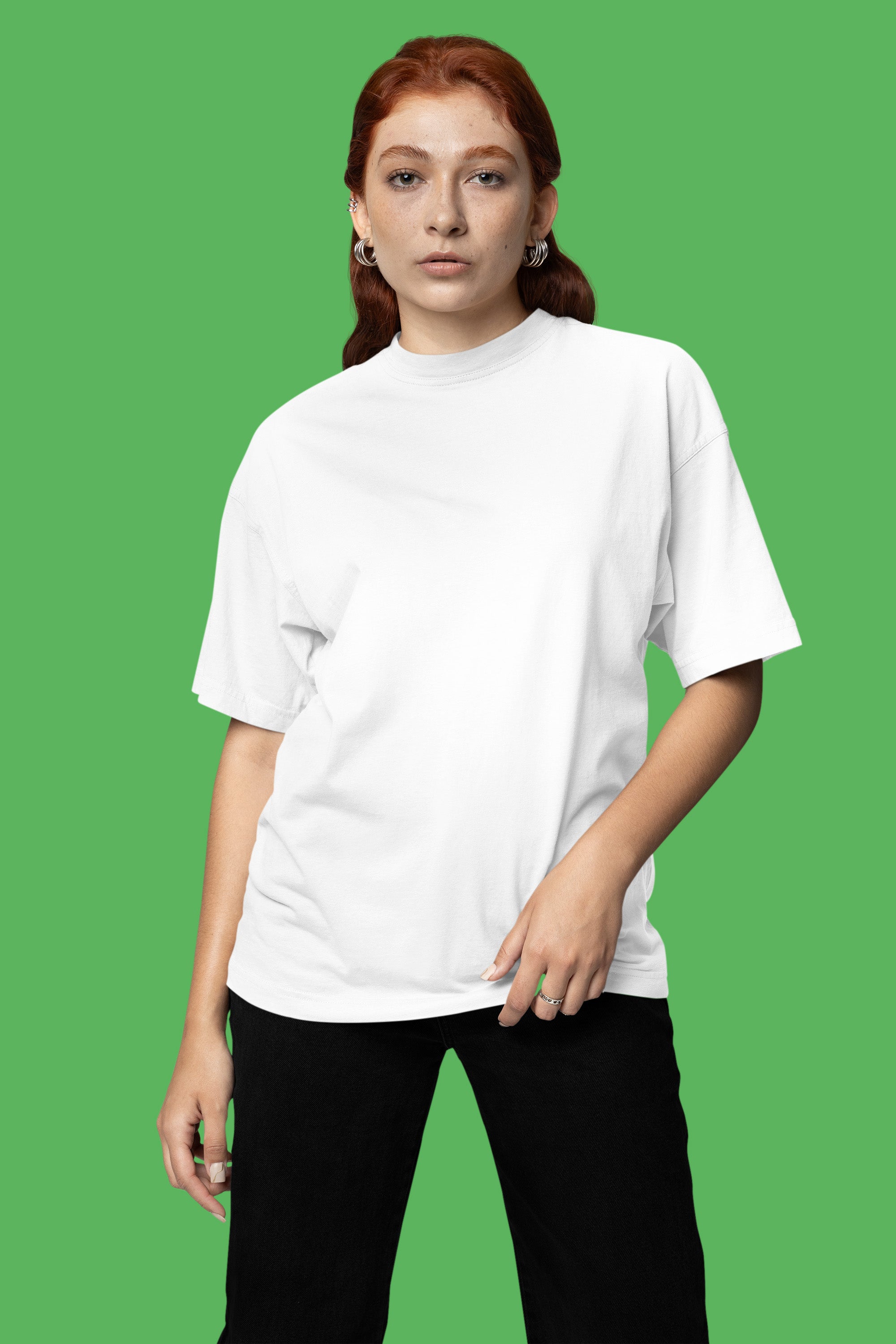 Women’s Oversized T-Shirt – White image 2