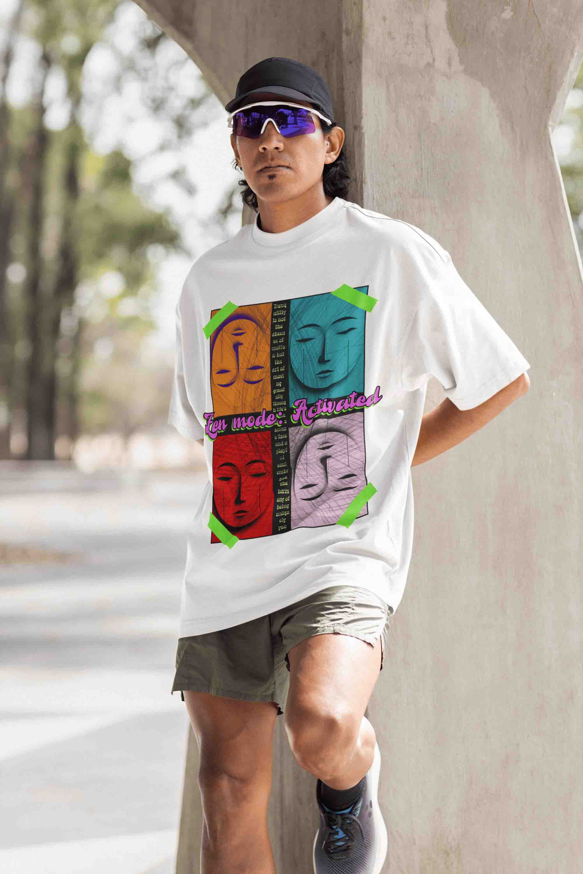 Zen Mode Oversized T-Shirt | The OddBall Wagon image 2